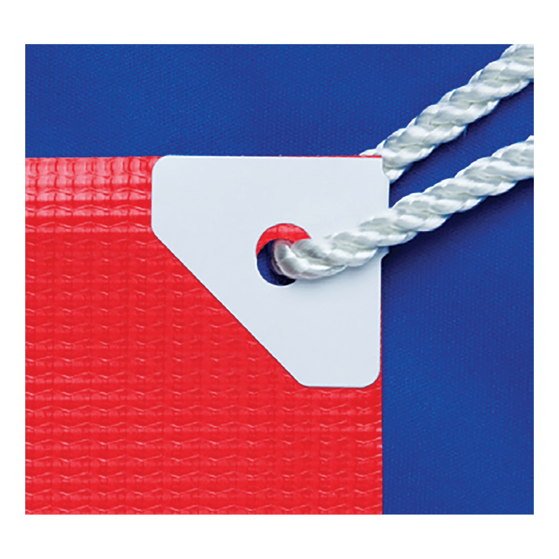 3" x 1 1/2" White Adhesive Mini Power Tabs  (order 1 for pack of 100)