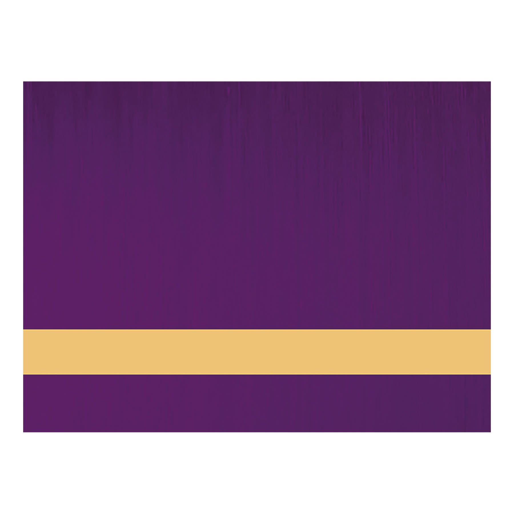 12" x 24" x .016" Purple LaserIT Brass Plated Steel