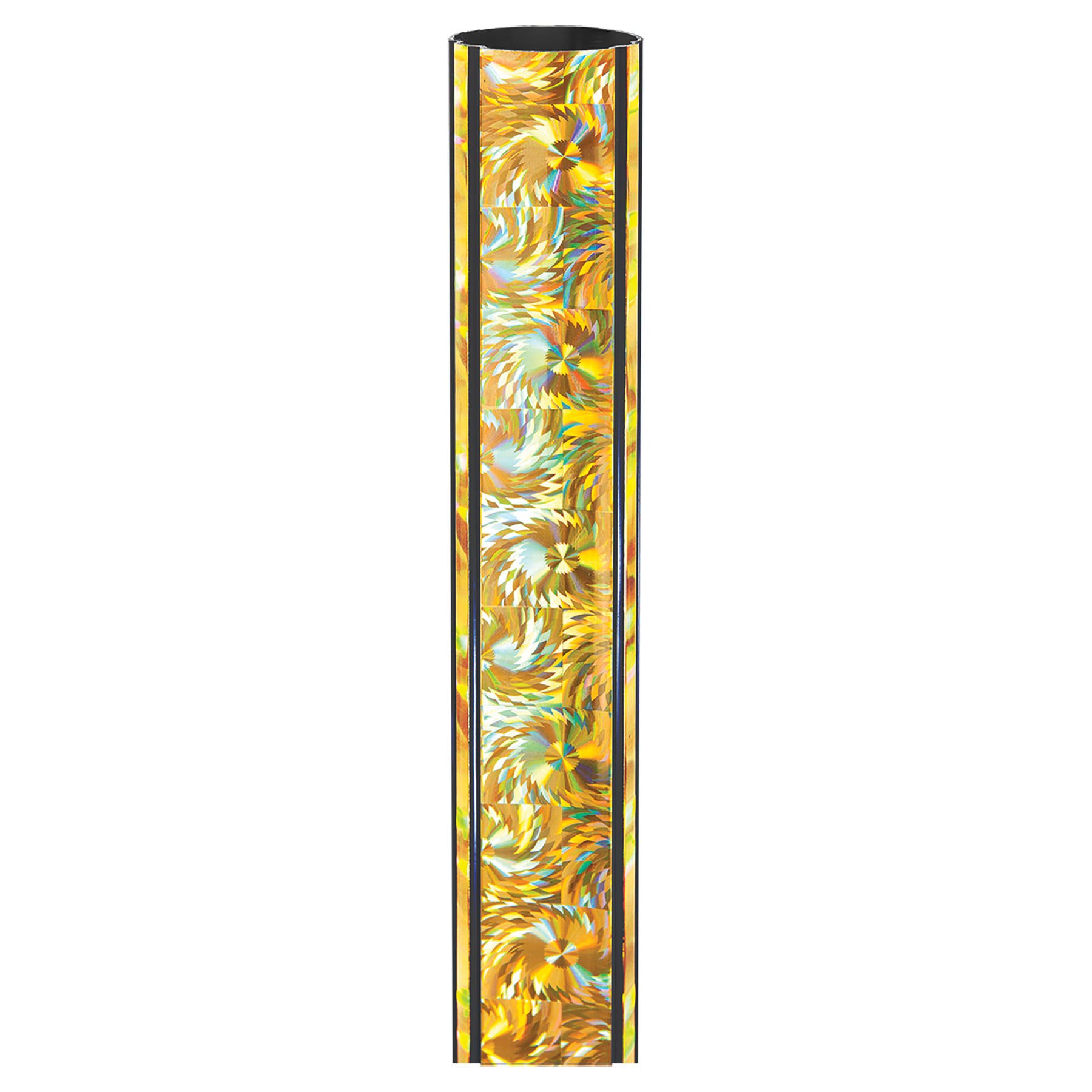 45" Gold/Gold Round Buzz Saw Trophy Column