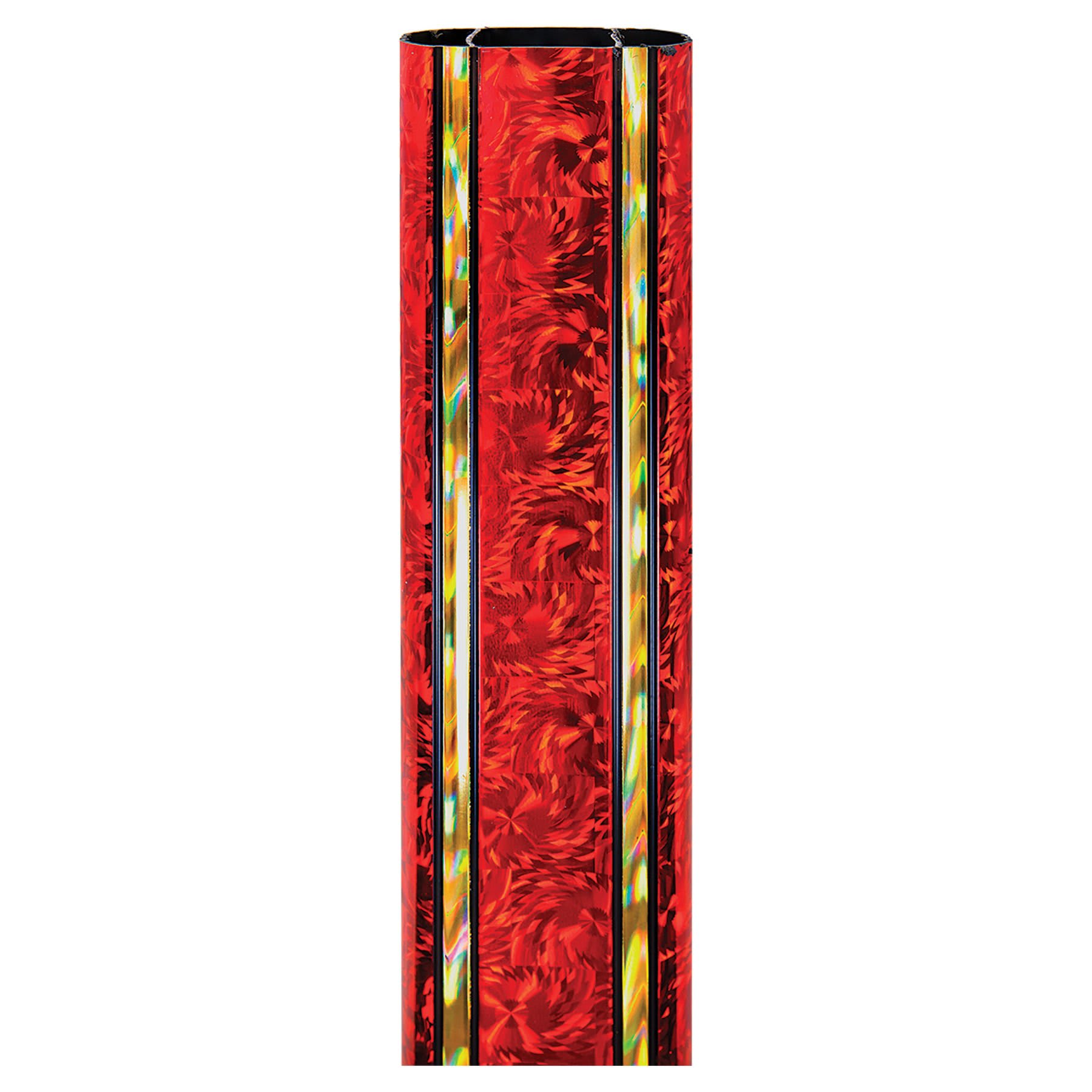45" Red/Gold Rectanglular Buzz Saw Trophy Column