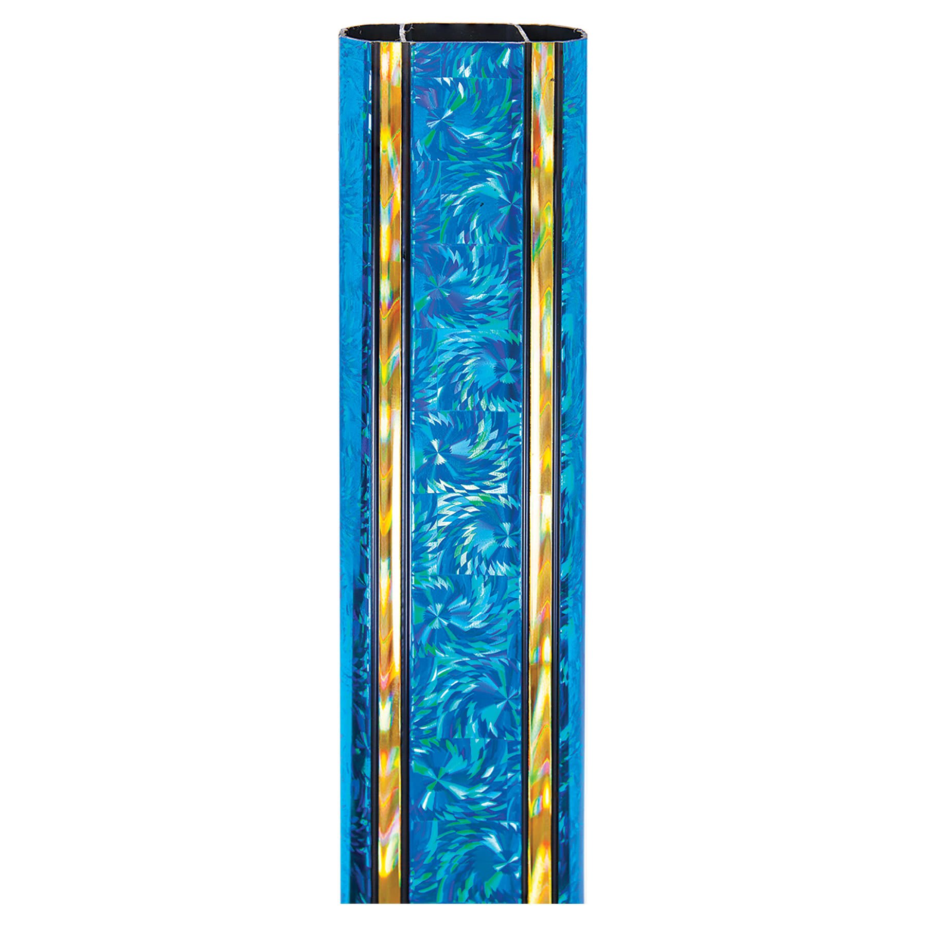 45" Blue/Gold Rectangular Buzz Saw Trophy Column