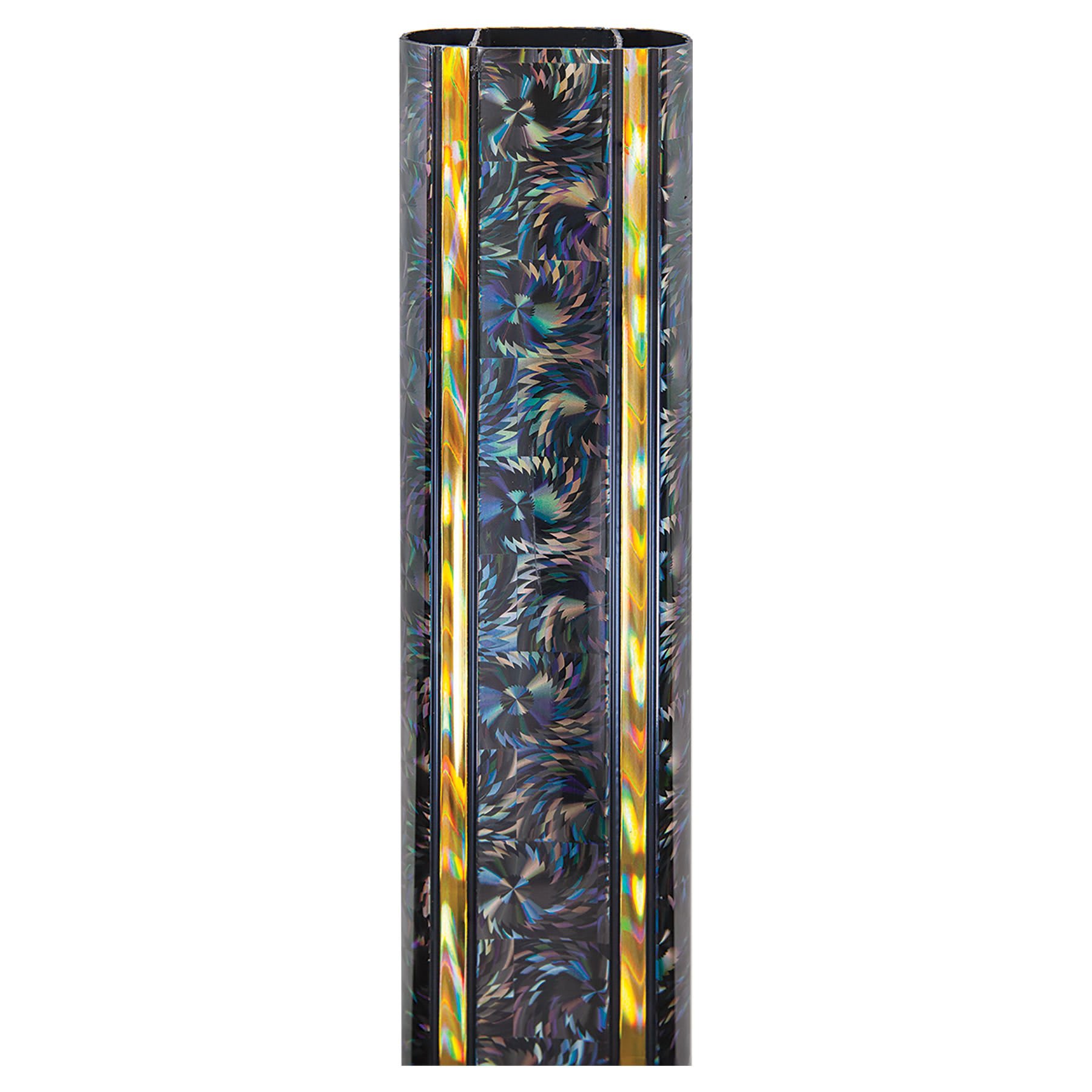 45" Black/Gold Rectangular Buzz Saw Trophy Column