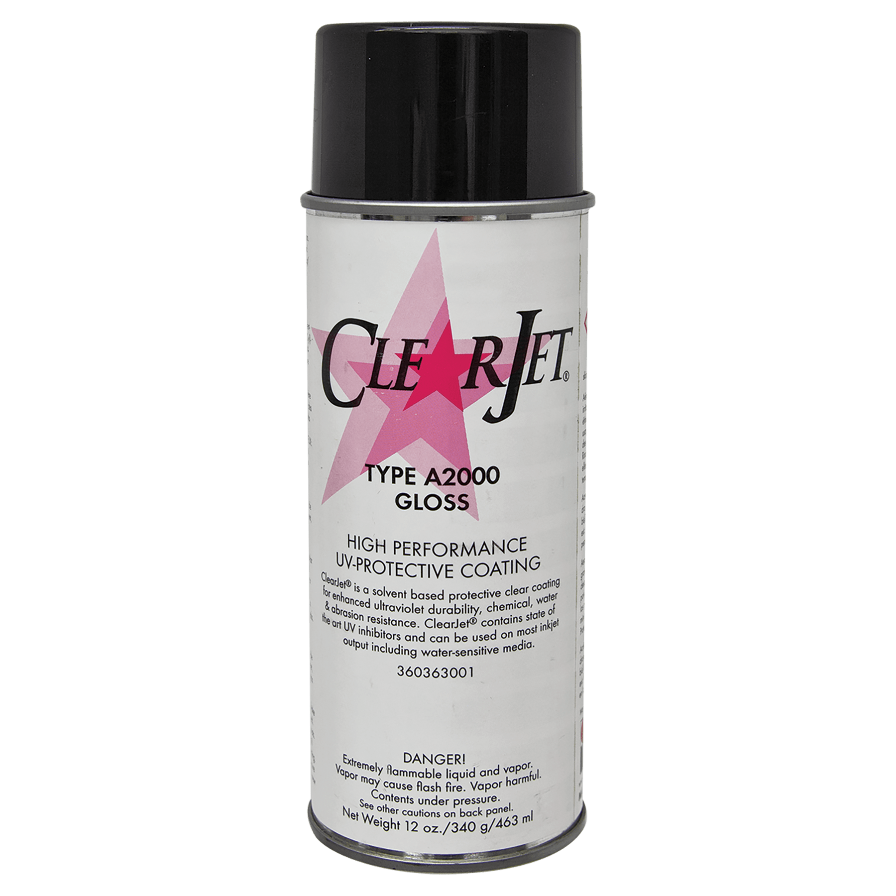 12 oz. Gloss A2000 ClearJet Aerosol Can