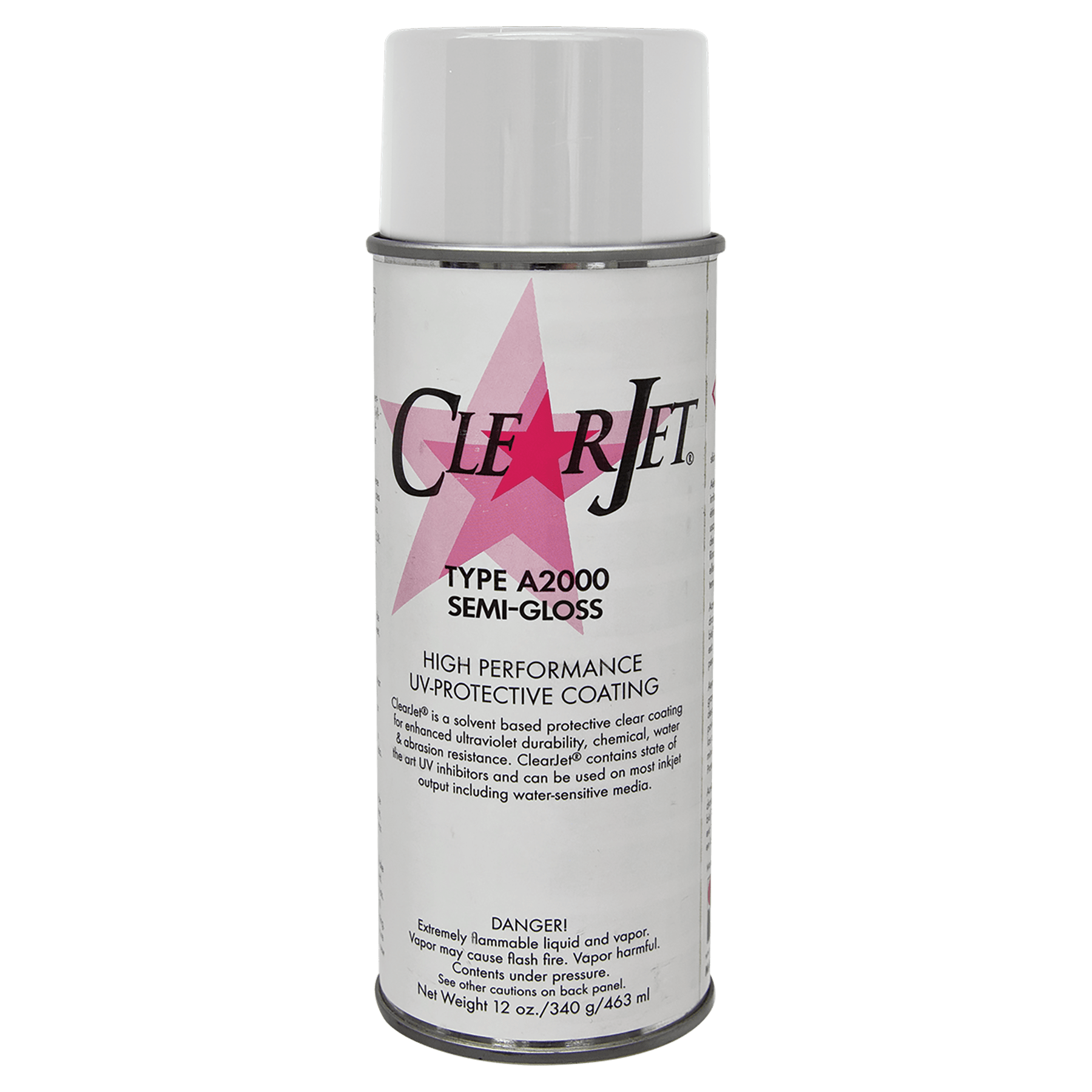 12 oz. Semi-Gloss A2000 ClearJet Aerosol Can