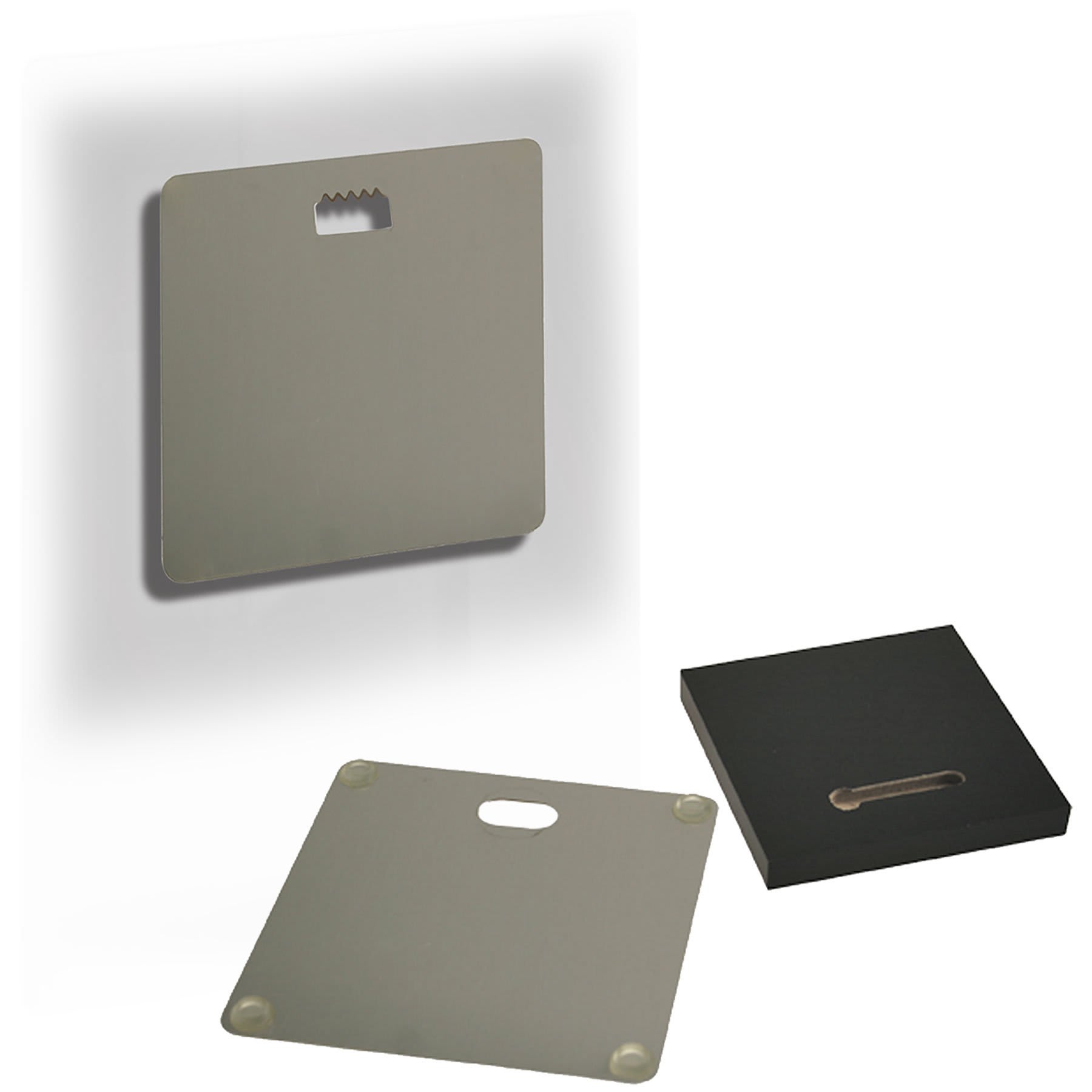 ChromaLuxe Aluminum Shadow Mount with Wood Spacer