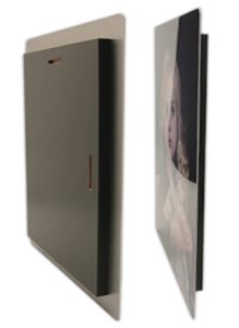 9" x 12" ChromaLuxe Black Shadow Display Mount