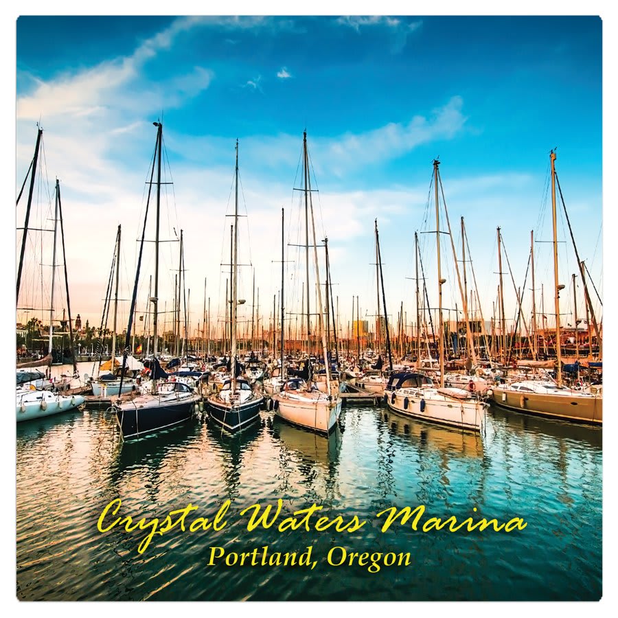 10" x 10" Gloss White ChromaLuxe Aluminum Photo Panel