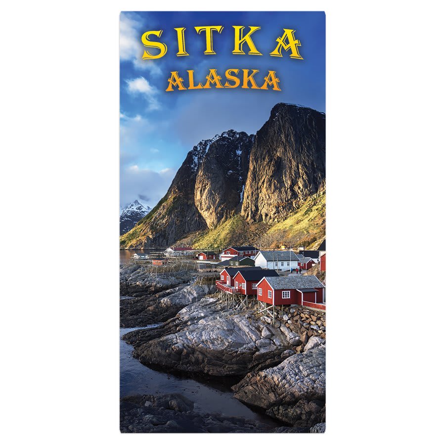 5" x 10" Gloss White ChromaLuxe Aluminum Photo Panel