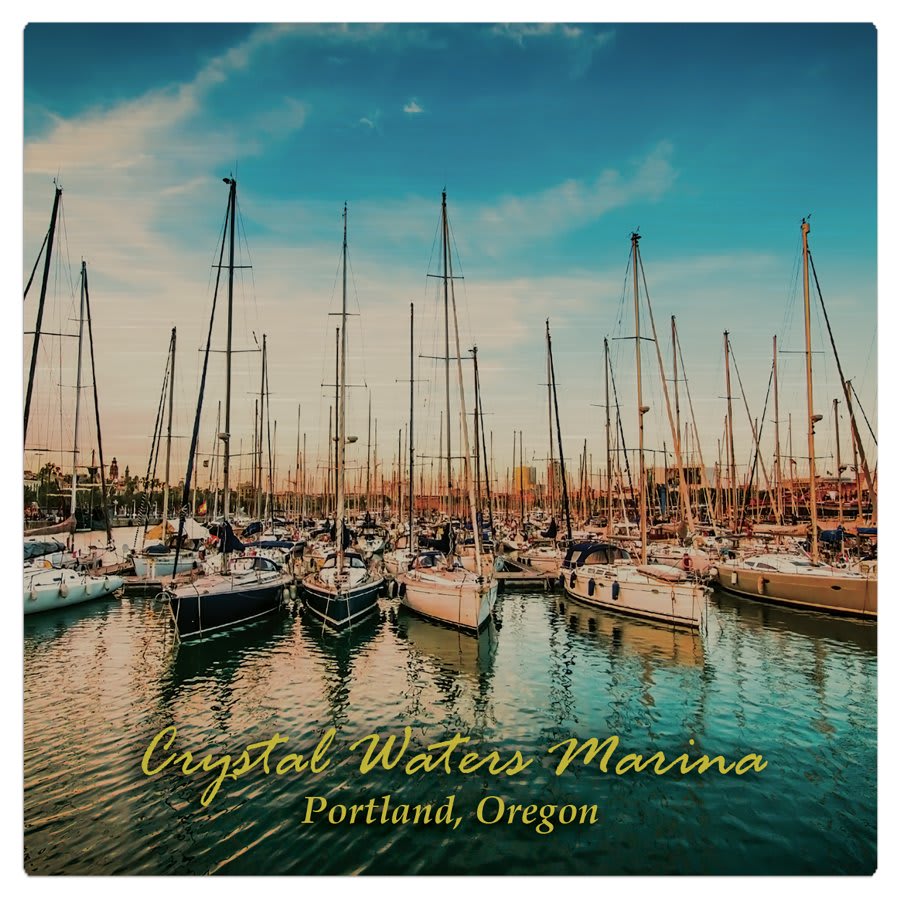 10" x 10" Gloss Silver ChromaLuxe Aluminum Photo Panel