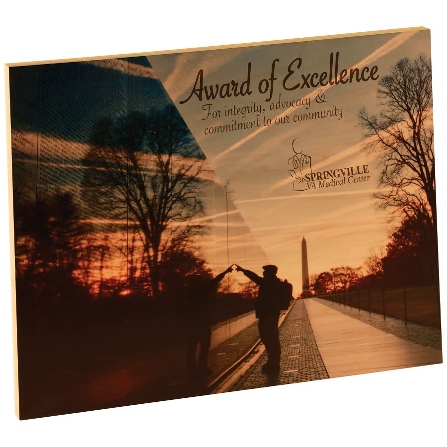 6" x 6" ChromaLuxe Matte Maple Sublimatable Photo Panels