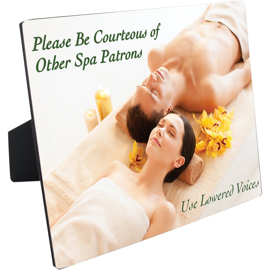 5" x 7" ChromaLuxe Flat Top Photo Panel with Easel