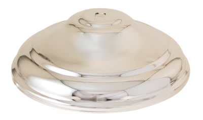 4" Silver Metal Cup Lid