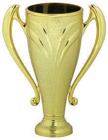 4 3/4" Gold Plastic Victory Cup