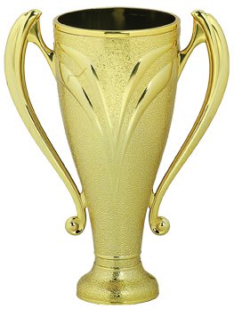 5 3/4" Gold Plastic Victory Cup