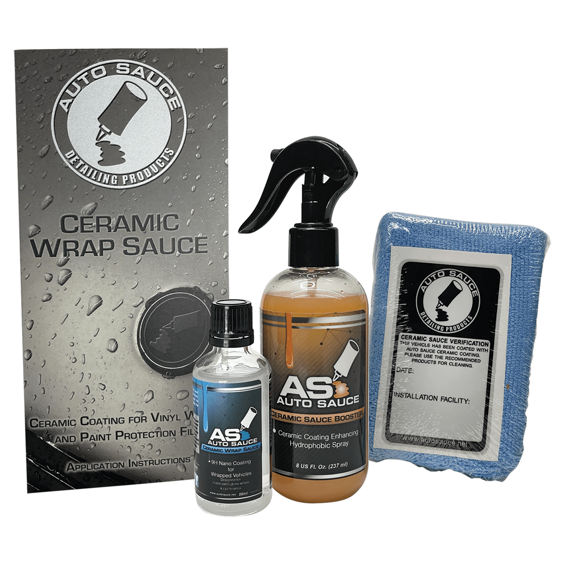 Ceramic Wrap Sauce Kit