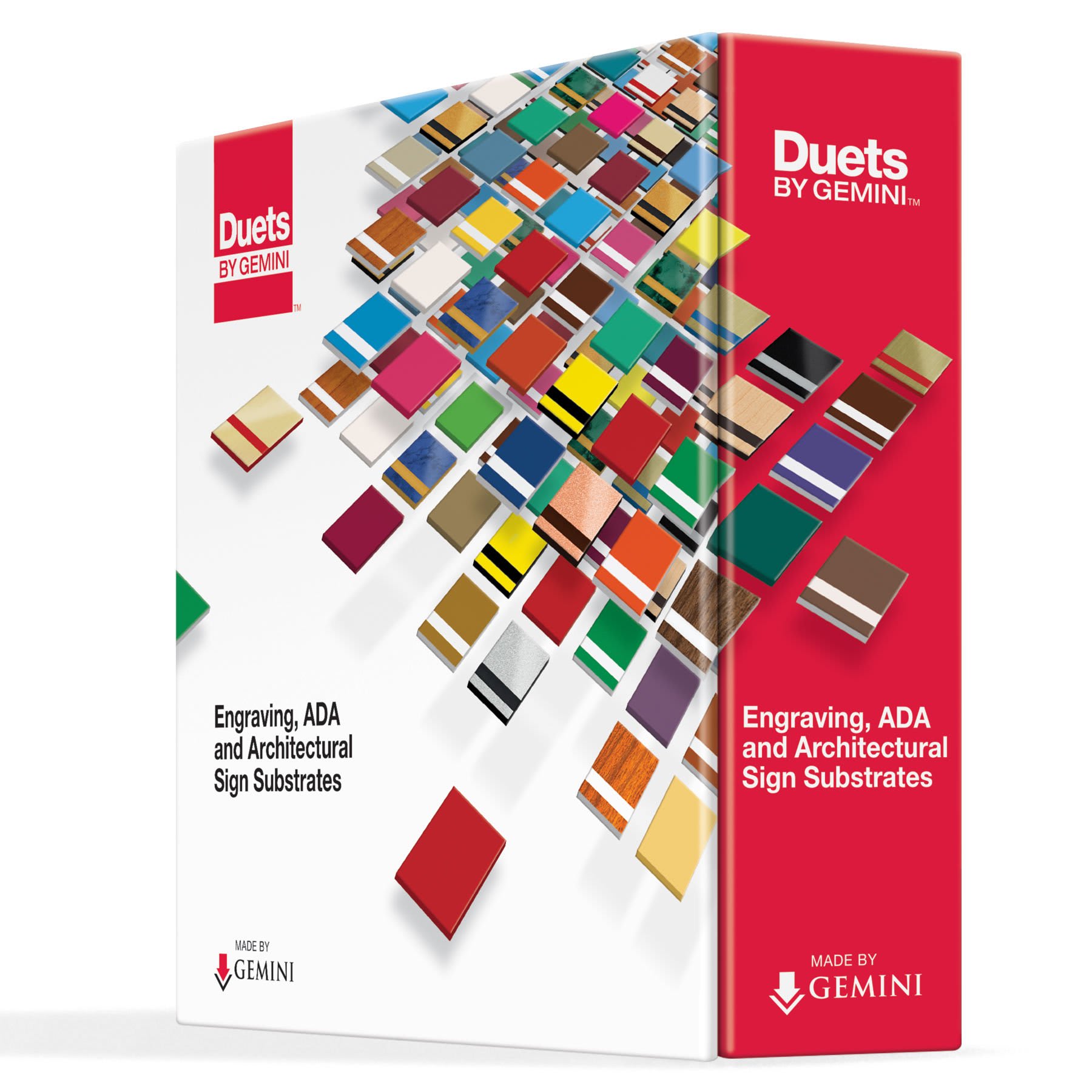 Gemini Duets Plastic Swatch Book