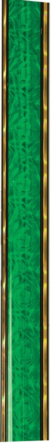 45" Green/Gold Round Dazzle Trophy Column