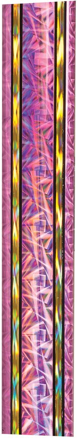 45" Pink/Gold Rectangular Dazzle Trophy Column