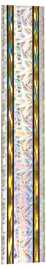 45" Silver/Gold Rectangular Dazzle Trophy Column
