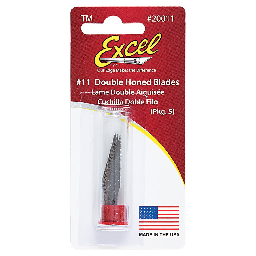 Excel #11 Double Honed Blades - 5 Pack