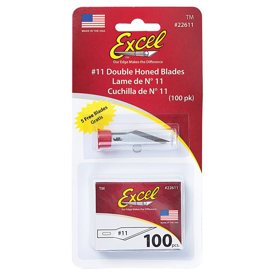 Excel #11 Double Honed Blades - 100 Pack