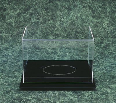 Football Acrylic Display Case with Base