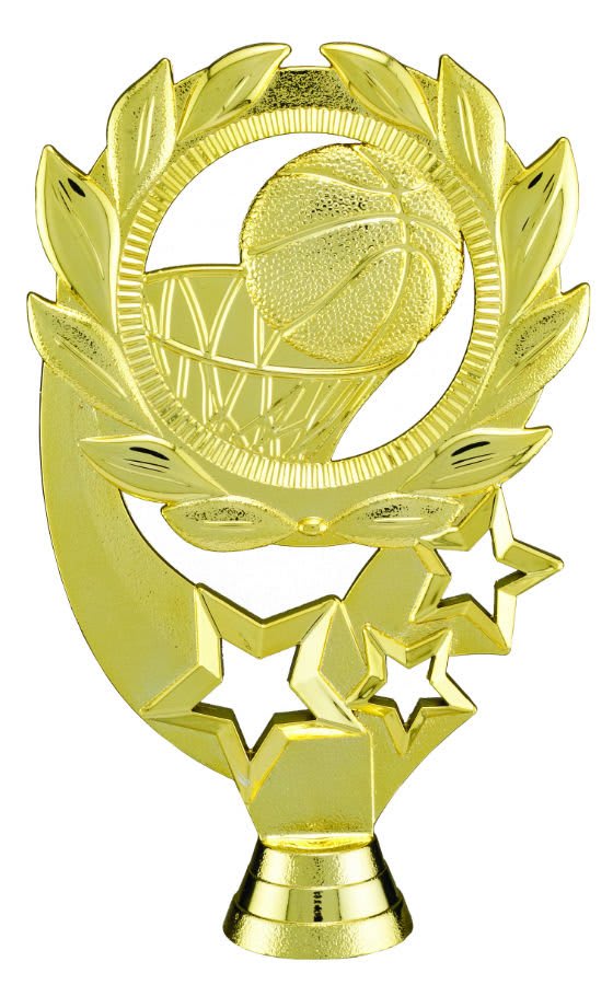 5 1/2" Basketball Sport Wreath Figure