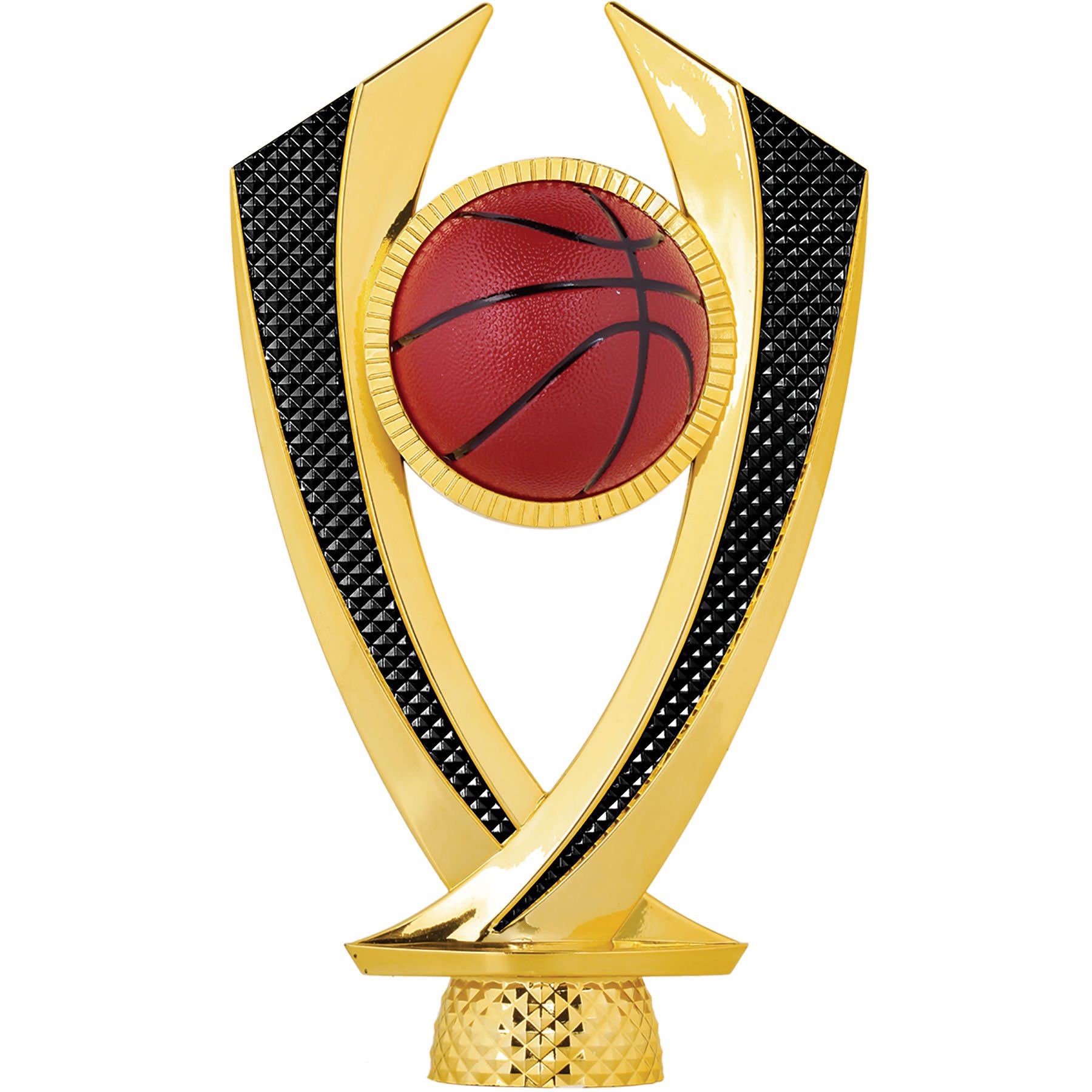 6 1/4" Gold/Black Basketball Falcon Figure