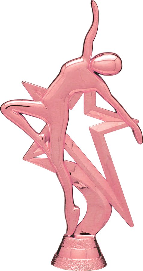 6 1/2" Pink Star Dance Figure