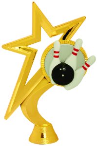 6 1/2" Gold Star Bowling Figure