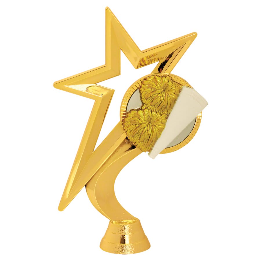 6 1/2" Gold Star Cheer Figure