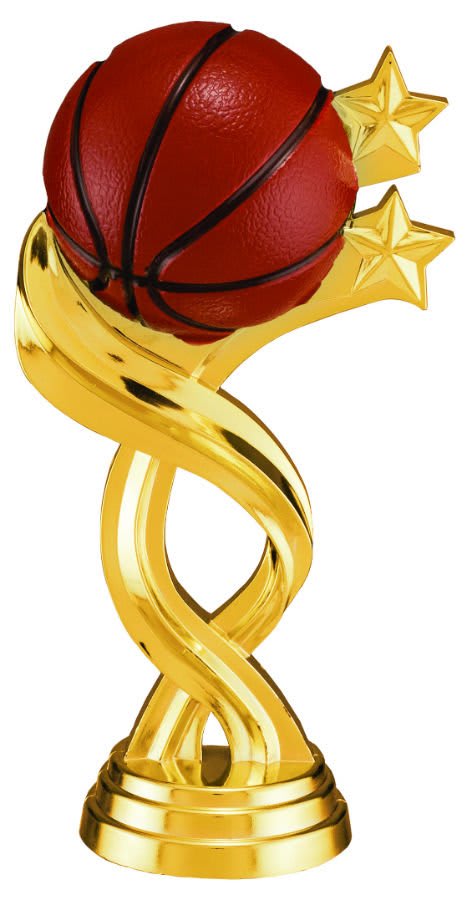 5" Color Basketball Twisted Sport Figure