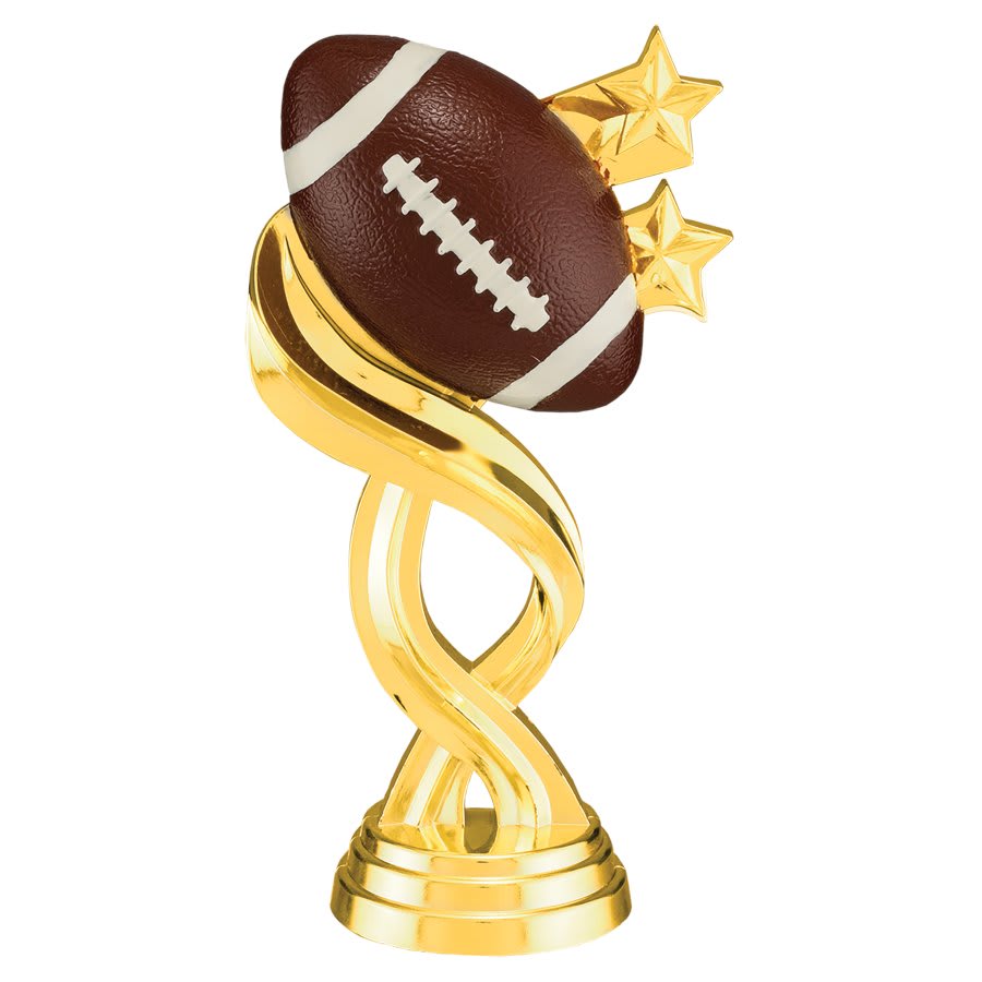 5" Color Football Twisted Sport Figure