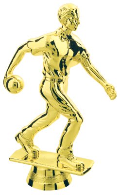 5" Male Bowler Figure