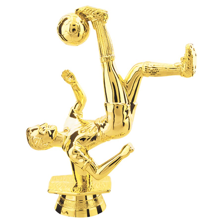 5" Male Bicycle Kick Soccer Figure