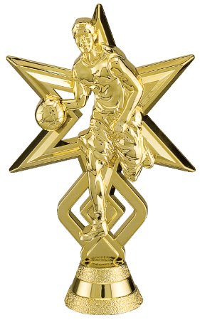 5 1/4" Male Basketball Sport Star Figure