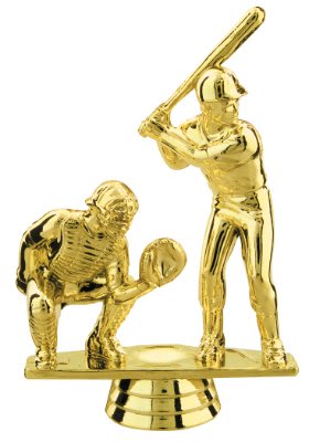 5" Male Double Action Baseball Figure