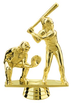 5" Female Double Action Softball Figure