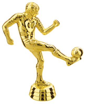 5" Male Soccer Figure