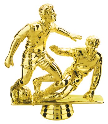 5" Male Double Action Soccer Figure