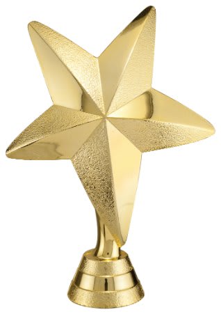 5" Gold Star Figure