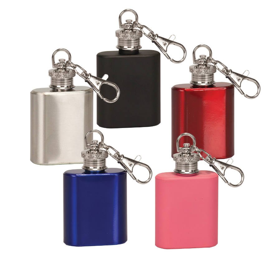 Laserable Flask Keychain Sample Set