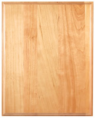 5" x 7" Genuine Cherry Plaque