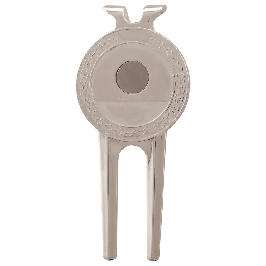 3" x 1 1/2" Silver Divot Tool Replacement for GFT206