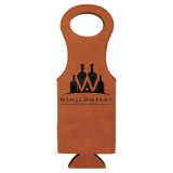 Rawhide Leatherette Wine Bag