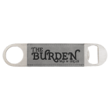 Gray Leatherette Bottle Opener