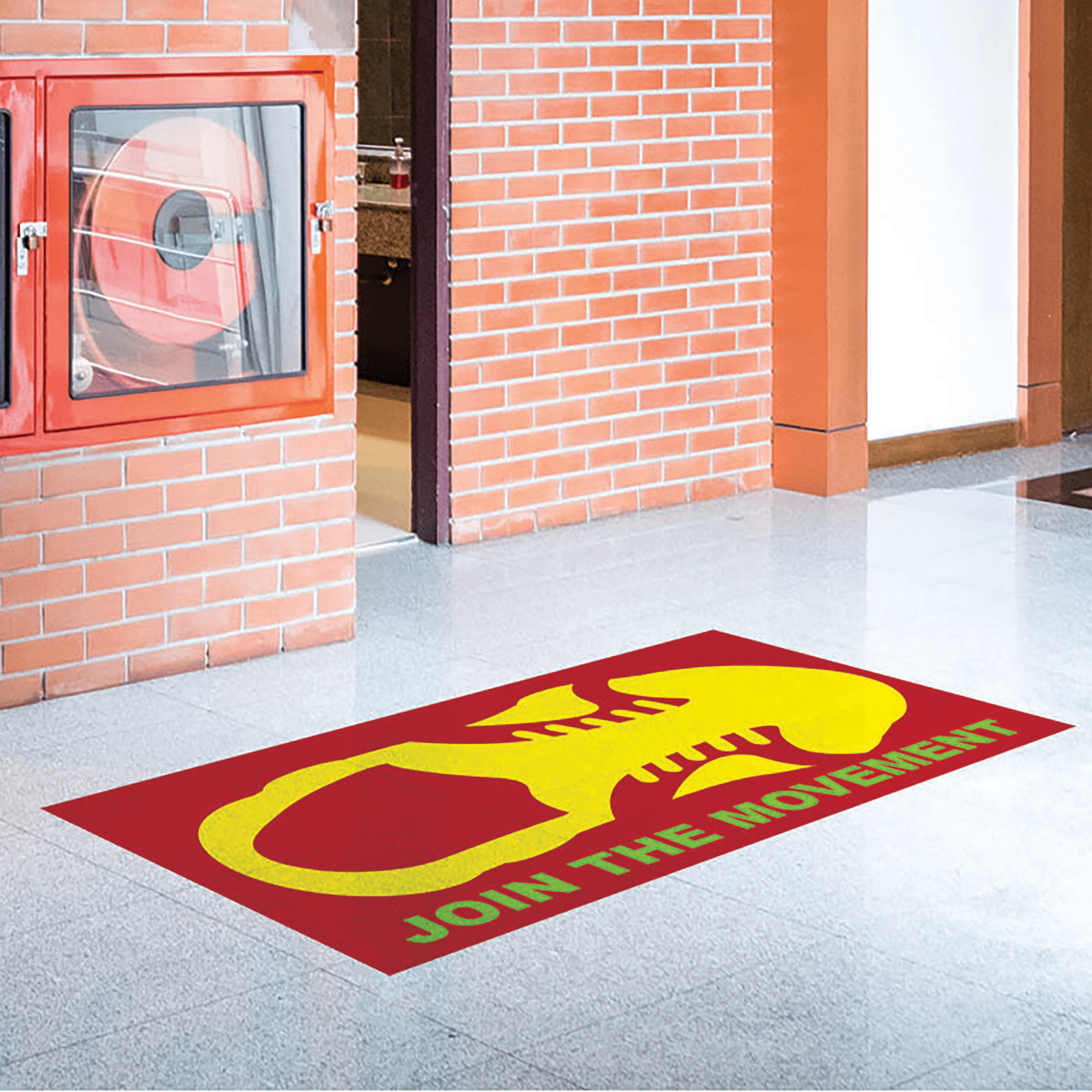 General Formulations 54" x 150' 210 Traffic Graphic Matte Floor Vinyl