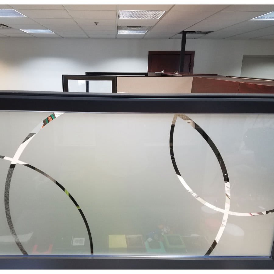 General Formulations 54" x 75' 790AE Polymeric Light Etched Window Film