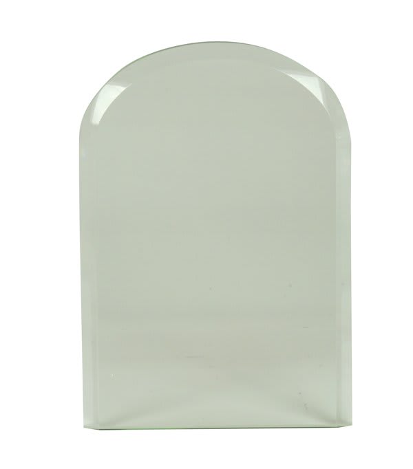 4 3/4" x 7 1/8" Jade Dome Gateway Glass Blank