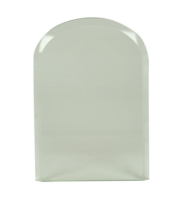 5 1/2" x 8" Jade Dome Gateway Glass Blank